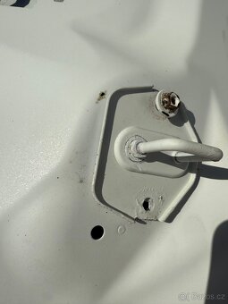 Kapota Jaguar XF 2010 Bílá - 9