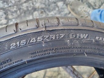 215/45/17 letni pneu SEMPERIT a GOODRIDE 215/45 R17 - 9