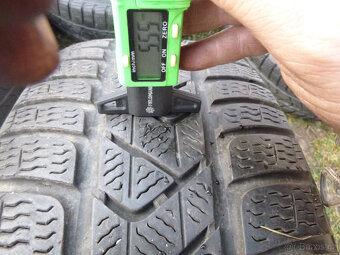 4x alu disk (5x112) zimní pneu pirelli 215/60 16 - 9