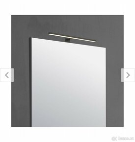 Nástěnné svítidlo basano enego black 50 cm - 9