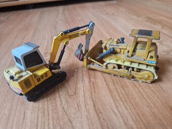 Plechové traktory na klíček KDN s valníky,sanita 1203 KDN - 9