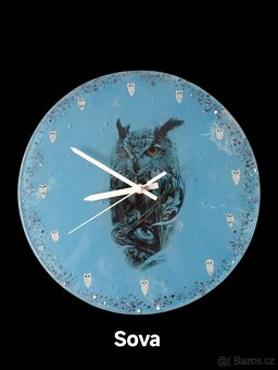 Hodiny z pryskyřice - 9