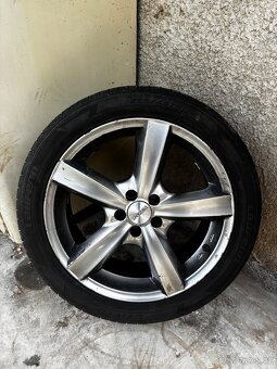 Alu kola 5x100 r17 225/45/17 letní pneu - 9