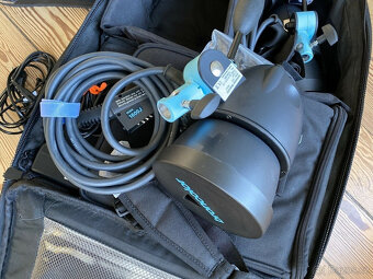 Sada Broncolor Outdoor Move Kit 1200 2 s extra druhou bateri - 9