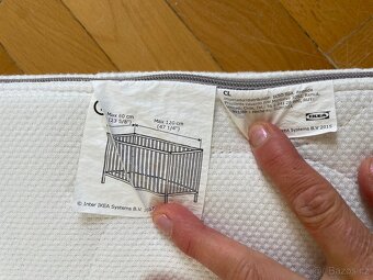 Dětská postýlka IKEA + matrace - 9