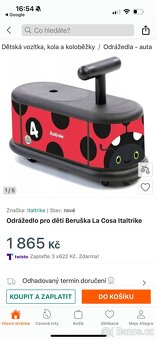 Odrážedlo pro děti Beruška La Cosa Italtrike - 9