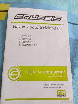 Elektrokolo crussis,najeto 200km,jako nove - 9