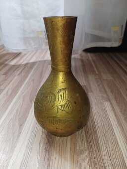 Mosazné tepané vázy - 9