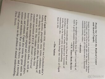 Kniha Karel Čapek- v angličtině - 9