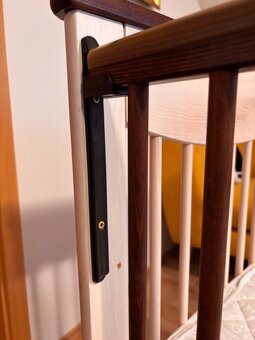 Dětská postýlka Drewex Mocca se stahovací bočnicí - 9