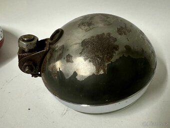 3x světlo světlomet staré pro auto moto RETRO KOUSKY - 9