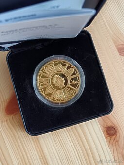 Zlatá mince 1oz 31,1g čistého zlata ČM náklad 200ks - 9