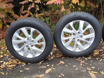Originál ALU kola Hyundai Tucson R17 + zimní pneu - 9