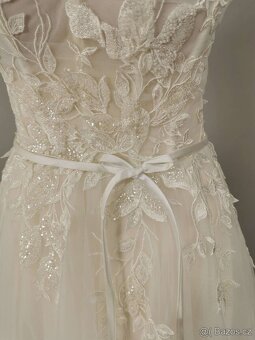 Luxusní nenošené svatební šaty, Lucile, XS/S - 34/36 EU - 9