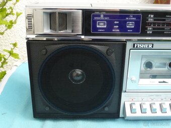 FISHER PH-M77 vzácný sbírkový radiomagnetofon - 9