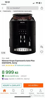 TOP STAV Automatický kávovar KRUPS - 9