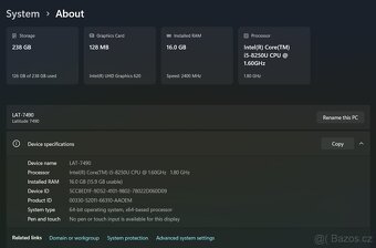 Dell Latitude 7490 + příslušenství - 9