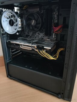 "Herní PC" Ryzen 5 5500/GPU 8GB/ 16GB DDR4 / 2x SSD / W11 - 9