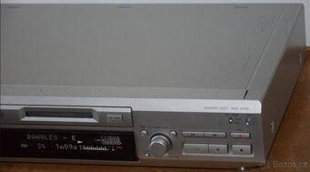 Minidisc deck SONY MDS-JE530,10x MD, manuál, kabely cinch - 9