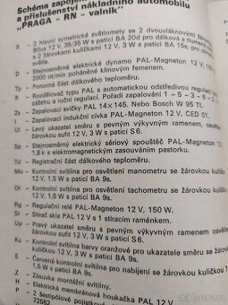 SCHEMATA EL. ZAPOJENÍ UŽITKOVÝCH AUTOMOBILŮ, 1967 - 9