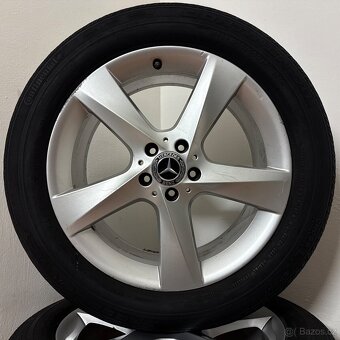 MERCEDES R/GLE 5x112 R19 ET59+LETNÍ 255/50R19 5mm - 9