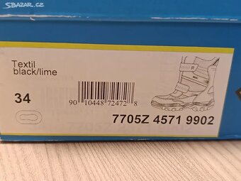 Nové zimní boty Richter vel. 34 - 9