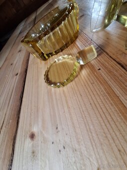 Karafa artdeco sklo - 9