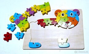 MÉĎA EDUKATIVNÍ SKLÁDAČKA PUZZLE ABECEDA (NOVÁ) - 9
