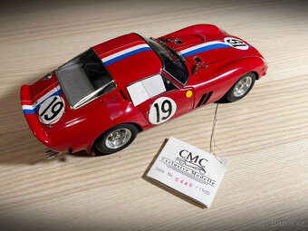CMC M-155 Ferrari 250 GTO Le Mans 1962 #19 Red Limited č. 44 - 9