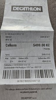 Kolo Rockrider ST500, velikost 20", jako nové - 9