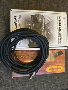 Sleva - Mikrofon CAD e70, Stojan, Kabel, USB PreAmp - 9