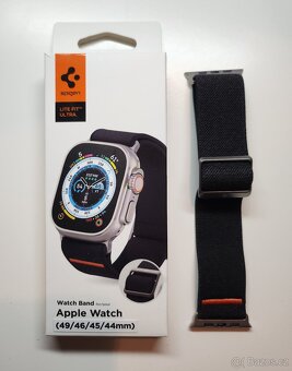 Nomad Sport Strap Ice Blue Glow, pre Apple Watch - 9