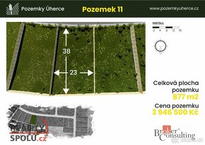Prodej, pozemky/bydlení, 877 m2, Úherce , Plzeň-sever [ID 39 - 9