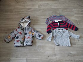 Dětské zimní oblečení velikost 9-12 měsíců - 9