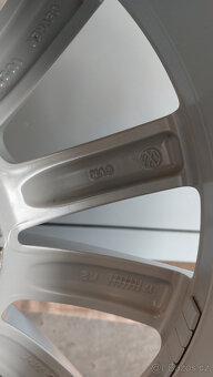 Originální alu kola VW Merano 7Jx17 ET45 + 225/45 R17 - 9