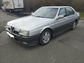 Krásná Alfa Romeo 164 QV quadrifoglio verde jen 800 ks, v ČR - 9