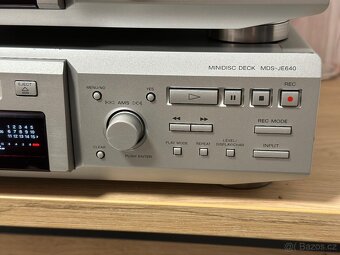 SONY MDS-JE640 VÝBORNÝ MD MINIDISC REKORDÉR - 9