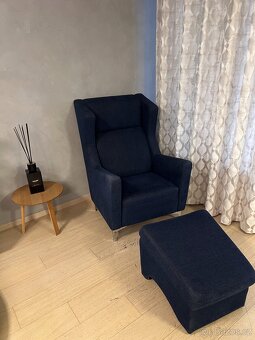 Luxusní sedací souprava Phase Lamia + křeslo s taburetem - 9