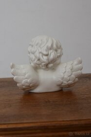 krásná starožitná soška anděla - 9