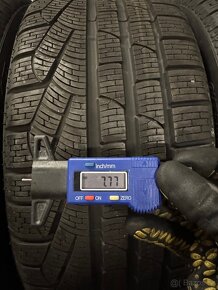 hliníkové disky mercedes r17, zimné pneumatiky 245/45r17 - 9
