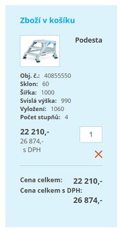 Žebřík s plošinou - 9