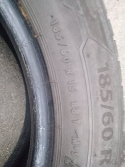 Prodám zimní gumy Barum Polaris 5 185/60 R15 88T - 9