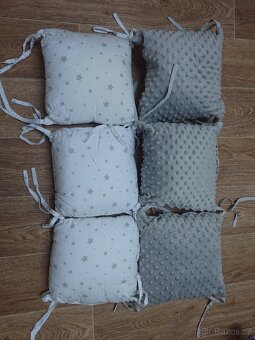 Sada pro miminko - mantinely, koš, deka, hnízdo, kolotoč - 9