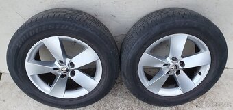 Škoda Kodiaq 17" 5x112, letní Bridgestone 215/65R17 - 9