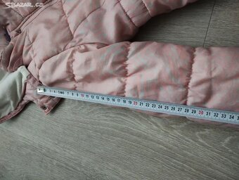 Dívčí zimní bunda (vel. 110 + 116), dvojčata - 9