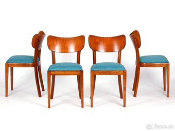 Přečalouněné jídelní židle TON, 4 kusy. - 9