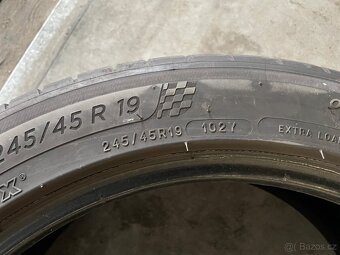 prodám letní pneumatiky 245/45/19 Kumho a Michelin celá sada - 9