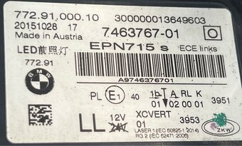 BMW G11 G12 m-paket nárazník laser světlo - 9