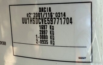 Dacia Duster 1,6 84 kW DPH ČR - 9