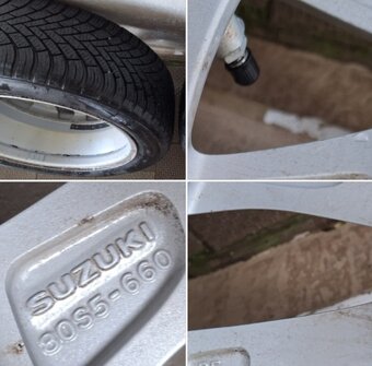 alu kola SUZUKI SWIFT + zimní pneu (SLEVA) - 9